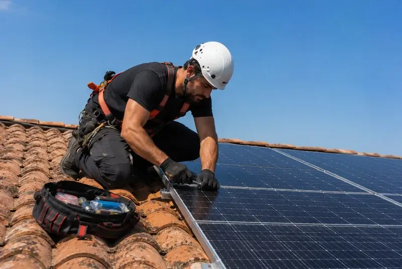 Maintenance et monitoring de panneaux solaires à Escalquens